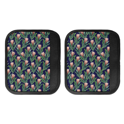 Watercolor Protea Pattern Print Handle Covers