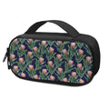 Watercolor Protea Pattern Print Portable Cooler Travel Case