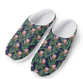 Watercolor Protea Pattern Print Mesh Casual Shoes