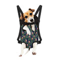 Watercolor Protea Pattern Print Pet Carrier Backpack