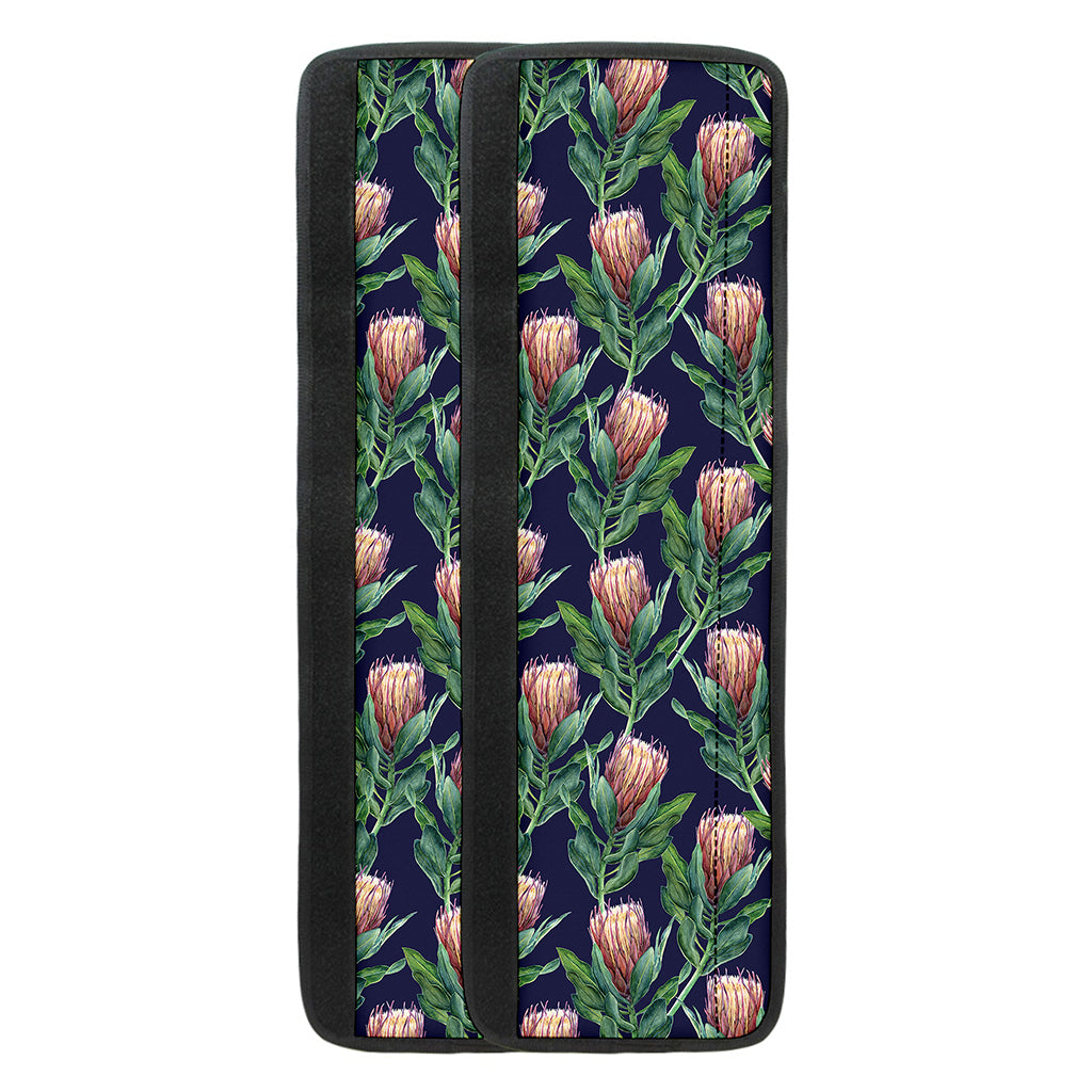 Watercolor Protea Pattern Print Refrigerator Handle Covers