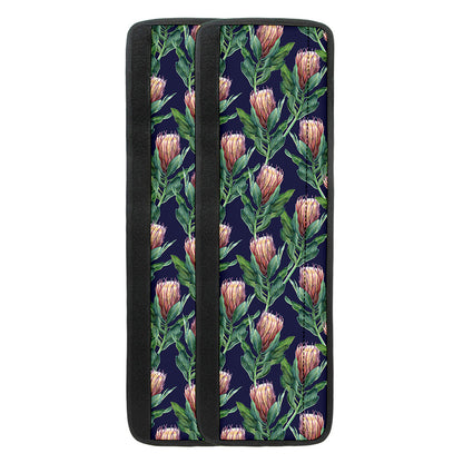 Watercolor Protea Pattern Print Refrigerator Handle Covers