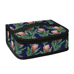 Watercolor Protea Pattern Print Small Lunch Bag