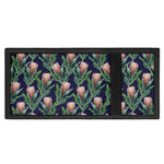Watercolor Protea Pattern Print Trifold Wallet