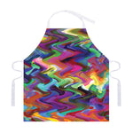 Watercolor Psychedelic Print Adjustable Apron