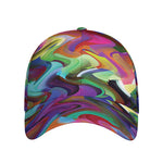 Watercolor Psychedelic Print Baseball Cap