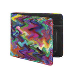 Watercolor Psychedelic Print Bifold Wallet