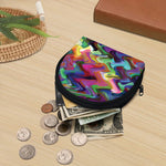 Watercolor Psychedelic Print Coin Purse