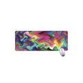Watercolor Psychedelic Print Extended Mouse Pad