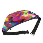 Watercolor Psychedelic Print Fanny Pack
