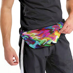 Watercolor Psychedelic Print Fanny Pack