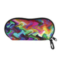 Watercolor Psychedelic Print Glasses Case