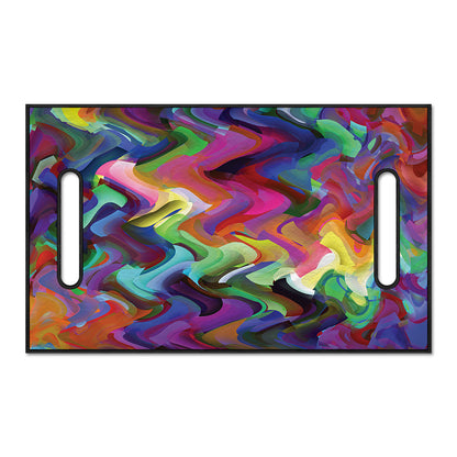 Watercolor Psychedelic Print Golf Cart Seat Cover