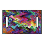 Watercolor Psychedelic Print Golf Cart Seat Cover