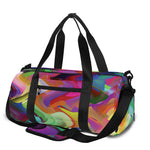 Watercolor Psychedelic Print Gym Bag