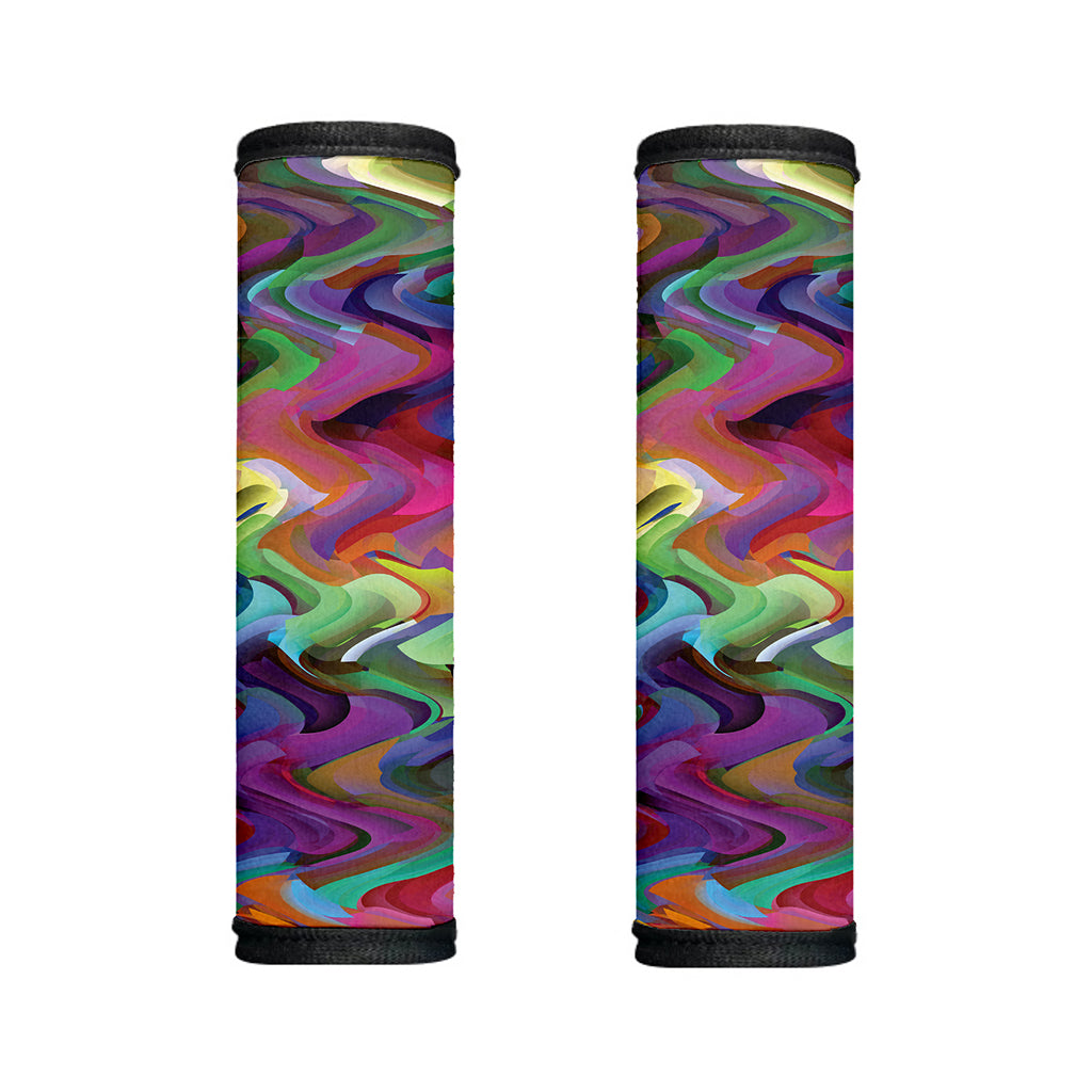 Watercolor Psychedelic Print Handle Covers