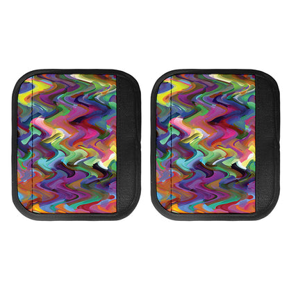 Watercolor Psychedelic Print Handle Covers