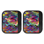 Watercolor Psychedelic Print Handle Covers