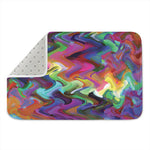 Watercolor Psychedelic Print Indoor Door Mat