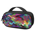Watercolor Psychedelic Print Portable Cooler Travel Case