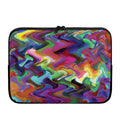Watercolor Psychedelic Print Laptop Sleeve