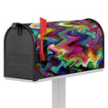 Watercolor Psychedelic Print Mailbox Cover