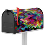 Watercolor Psychedelic Print Mailbox Cover