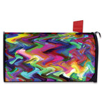 Watercolor Psychedelic Print Mailbox Cover