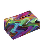 Watercolor Psychedelic Print Rectangle Tissue Box Cover