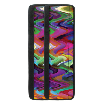 Watercolor Psychedelic Print Refrigerator Handle Covers
