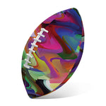 Watercolor Psychedelic Print Rugby Ball
