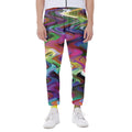 Watercolor Psychedelic Print Joggers