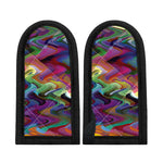 Watercolor Psychedelic Print Skillet Handle Cover