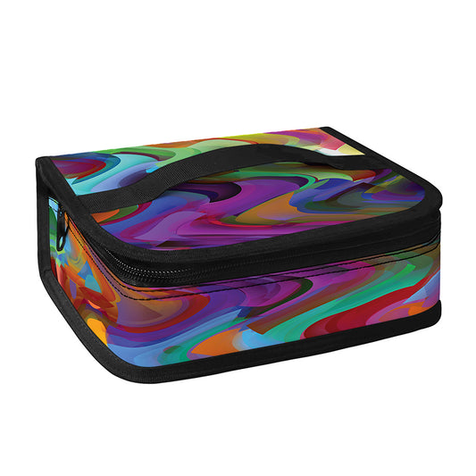 Watercolor Psychedelic Print Small Lunch Bag