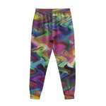 Watercolor Psychedelic Print Sweatpants