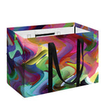 Watercolor Psychedelic Print Utility Tote Bag