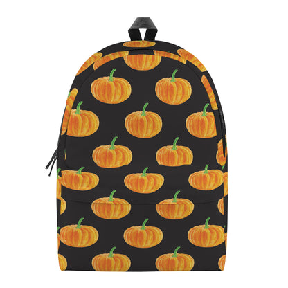 Watercolor Pumpkin Pattern Print Backpack