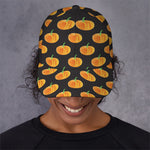 Watercolor Pumpkin Pattern Print Baseball Cap