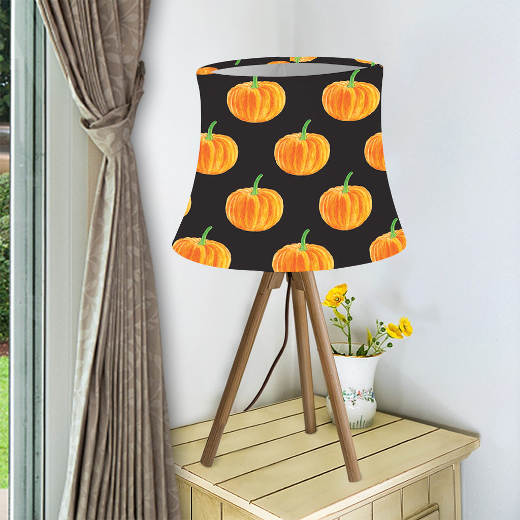 Watercolor Pumpkin Pattern Print Bell Lamp Shade