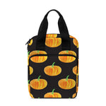 Watercolor Pumpkin Pattern Print Bible Tote Bag