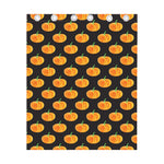 Watercolor Pumpkin Pattern Print Curtain