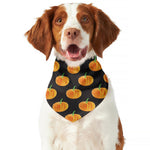 Watercolor Pumpkin Pattern Print Dog Bandana