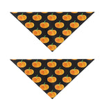Watercolor Pumpkin Pattern Print Dog Bandana