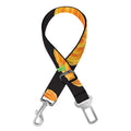 Watercolor Pumpkin Pattern Print Dog Seat Belt