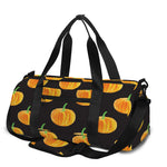 Watercolor Pumpkin Pattern Print Gym Bag