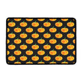 Watercolor Pumpkin Pattern Print Kitchen Mat