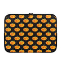 Watercolor Pumpkin Pattern Print Laptop Sleeve