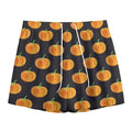 Watercolor Pumpkin Pattern Print Mesh Shorts