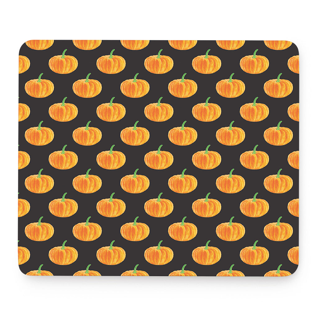 Watercolor Pumpkin Pattern Print Mouse Pad