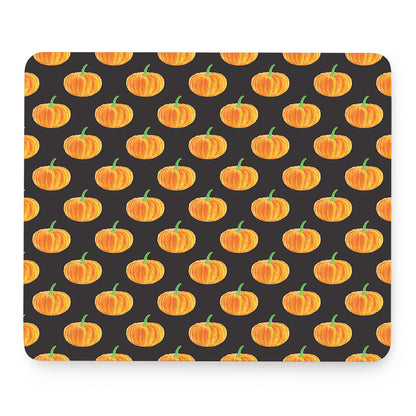 Watercolor Pumpkin Pattern Print Mouse Pad